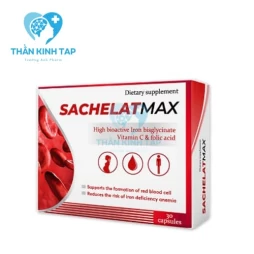 Sachelat Max - Bổ sung sắt, hỗ trợ tăng khả năng tạo máu